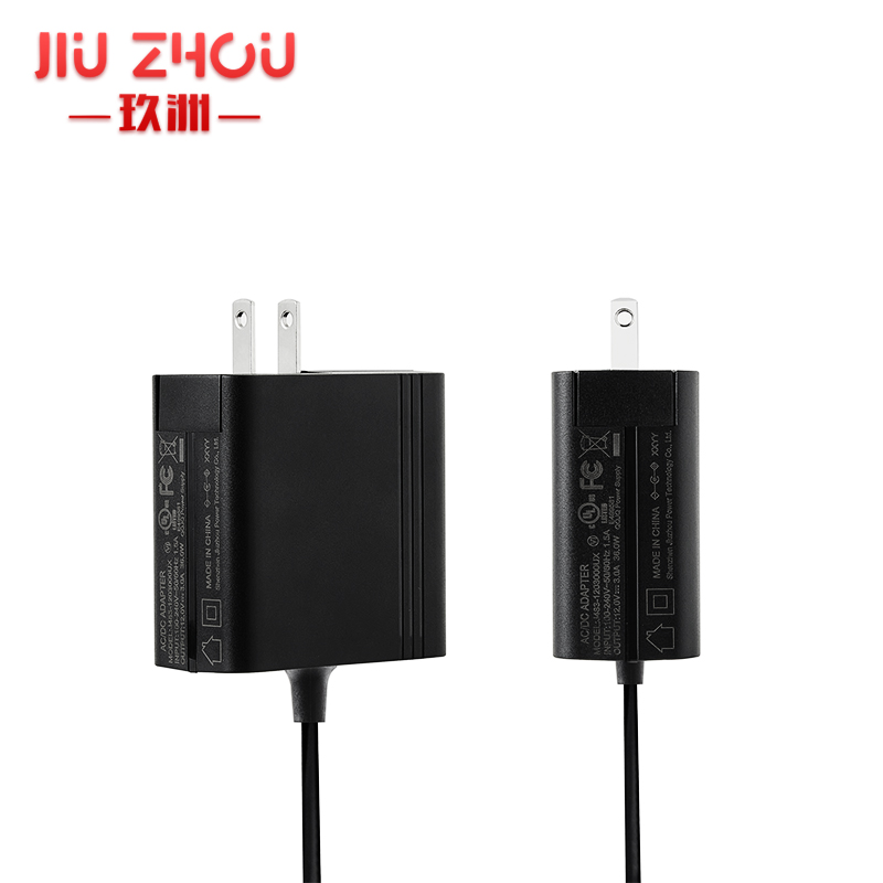 12v3a插墙电源适配器美规FCC UL认证jiuzhou power厂家 